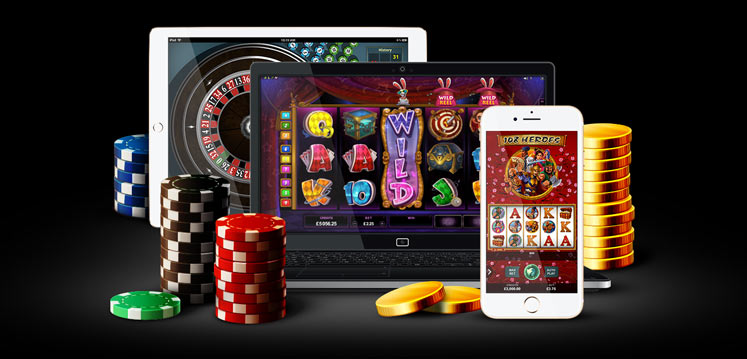 Juegos de casino, pantallas, móvil, dinero