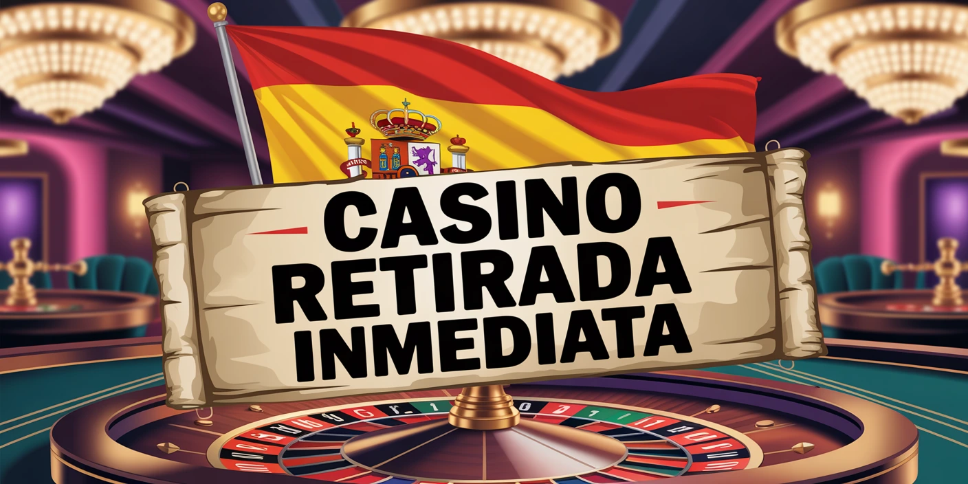 Casino retirada inmediata
